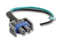 199-200 R4 Style A C Compressor Plug Pigtail For Late Model Compressors With 8mm Pin Connector Fits 199-100 And Similar Types 