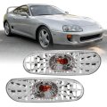 Usr 93-96 Jza80 Side Marker Light A Front Bumper Lamps Left Right Set For 1993-1996 Toyota Supra 00-05 Celica All Models Trims 