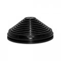 Flyshop One-sided Black 130 Mm 5-1 8 Tower Shaped Grommet 120 4-3 4 Id Hole Rubber Grommets Firewall Plugs Wire Protection 8pcs