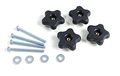 Powertec 71070 T Track Knob Kits12-pack 