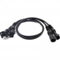 Secosautoparts 2 Pcs Fuel Injector Connector Harness Compatible With Polaris Ranger Rzr Sportsman 700 800 Efi 0280158197
