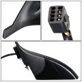 Auto Dynasty Gm1320370 Oe Style Powered Driver Left Side View Door Mirror Compatible With Pontiac G6 Coupe 06-09