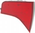 Evan-fischer Tail Light Set Of 2 For 2006-2011 Honda Civic Red Lens Halogen Sedan Driver And Passenger Side Inner