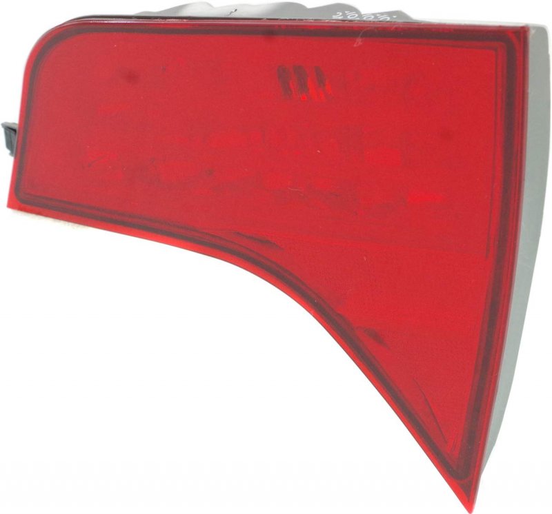 Evan-fischer Tail Light Set Of 2 For 2006-2011 Honda Civic Red Lens Halogen Sedan Driver And Passenger Side Inner