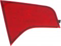 Evan-fischer Tail Light Set Of 2 For 2006-2011 Honda Civic Red Lens Halogen Sedan Driver And Passenger Side Inner