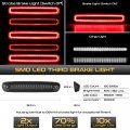 Vipmotoz Full Led 3rd Third Brake Tail Light Lamp Compatible With 2007-2014 Chevy Silverado Gmc Sierra 1500 Pickup Truck Chrome