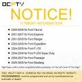 Ocpty 2x Uncut Ignition Key Replacement For Ford Series H84-pth Bh84-pta