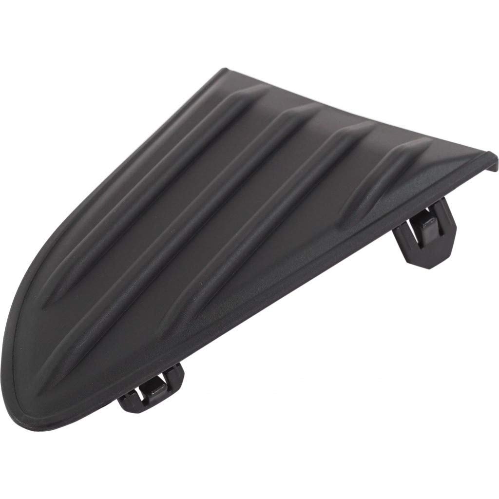 Rear Bumper Filler Pair For Toyota Yaris 2018 2019 Hatchback Driver And Passenger Side Extension Cover Textured Black