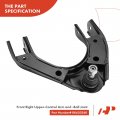 A-premium Set Of 6 Front Upper Lower Control Arm Sway Bar Link Compatible With Chrysler Sebring 1996-2006 Cirrus 1995-2000