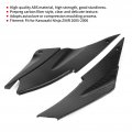 Gas Tank Side Fairing Cover Panel Cowling Carbon Fiber Style Fit For Kawasaki Ninja Zx6r 2005-2006