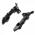 G-plus Front Bumper Retainer Support Bracket Lh Rh Compatible With Honda Accord 71198tvaa01 71193tvaa01 2pcs 2018-2020 Black