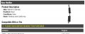 Rear Muffler Compatible With 2007-2011 Honda Element 2 4l 4-cylinder