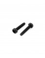 Uxcell M2 X 10mm Plastic Phillips Cross Pan Head Machine Screws Black 50 Pcs