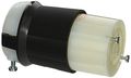 Hubbell Hbl2713 Locking Connector 30 Amp 125 250v L14-30r Black And White 