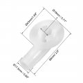 Uxcell Ac Drain Hose Connector Elbow Fitting For Mini-split Units And Window Air Conditioner Unit 18mm