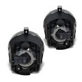 Winjet Wj30-0199-09 Clear Lens Fog Light Kit Chrysler Dodge Jeep Mitsubishi Wiring And Bezel Included 