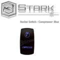 Stark Laser Etched Led Rocker Switch Dual Light 20a 12v On Off 5pin Blue Compressor Design 