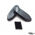 Httmt- Usmt222-010-cn-nologo- Mirror Base Block Off Plates Compatible With Suzuki Gsxr 600 750 1000 Gsx-r 2006-2008 Carbon
