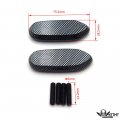 Httmt- Usmt222-010-cn-nologo- Mirror Base Block Off Plates Compatible With Suzuki Gsxr 600 750 1000 Gsx-r 2006-2008 Carbon