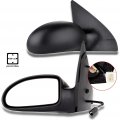 Ocpty Driver Side Non-folding Non-heated Mirrors Compatible With 2000-2007 For Ford Focus