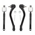 4pcs Front Inner And Outer Tie Rod End For Hyundai Azera 2012 2017 Sonata 2011 2013 Kia Cadenza 2014 2016 Optima 2015 Ev800974 