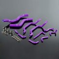Silicone Radiator Hose Kit For 1995-1999 Mitsubishi Eclipse Dsm 4g63t 2g Purple 