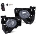 Fog Light Lamps For 2009-2014 Nissan Maxima Pair Of Front Driving With Hb4 9006 Bulbs Clear Lens And Black Housing Waterproof 