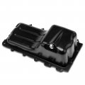 A-premium Engine Oil Pan With Drain Plug Compatible Ford F-150 F150 1997-2003 F-250 F250 1997-1999 Heritage 2004 Expedition