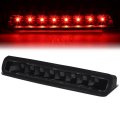 Auto Dynasty Led High Mount Tinted Housing 3rd Third Rear Tail Brake Light Stop Lamp Compatible With Ford Mustang 05-09