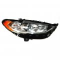 Ensyusuma 2017 2018 2019 2020ford Fusion Headlight Assembly Right Passenger Sides Halogen Chrome 17-20 Headlight 