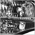 Auto Dynasty Chrome Housing Clear Corner Headlight Head Lamps Tool Kit For Ford Expedition 07-14 