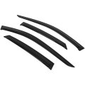 Side Window Deflectors 4 Piece For 2020 2021 2022 2023 2024 Hyundai Sonata In Channel Rain Guards With Smoked Tint Ventilation 