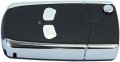 Folding Flip Key Fob Shell Remote Case With 2 Buttons For Mitsubishi Lancer 2002 2003 2004 Includes Uncut Blade
