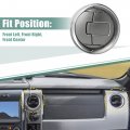 X Autohaux Front Dashboard Louver Ac Heater Chrome Air Vent 9l3z19893ca Interior Duct Louvre For Ford F150 Lobo 2009-2014