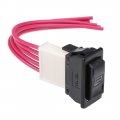 Uxcell Universal 5 Pin Car Window Switch Control Master Rocker W Wiring Harness Momentary Glass Lifter Dc 12v