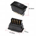 Uxcell Universal 5 Pin Car Window Switch Control Master Rocker W Wiring Harness Momentary Glass Lifter Dc 12v