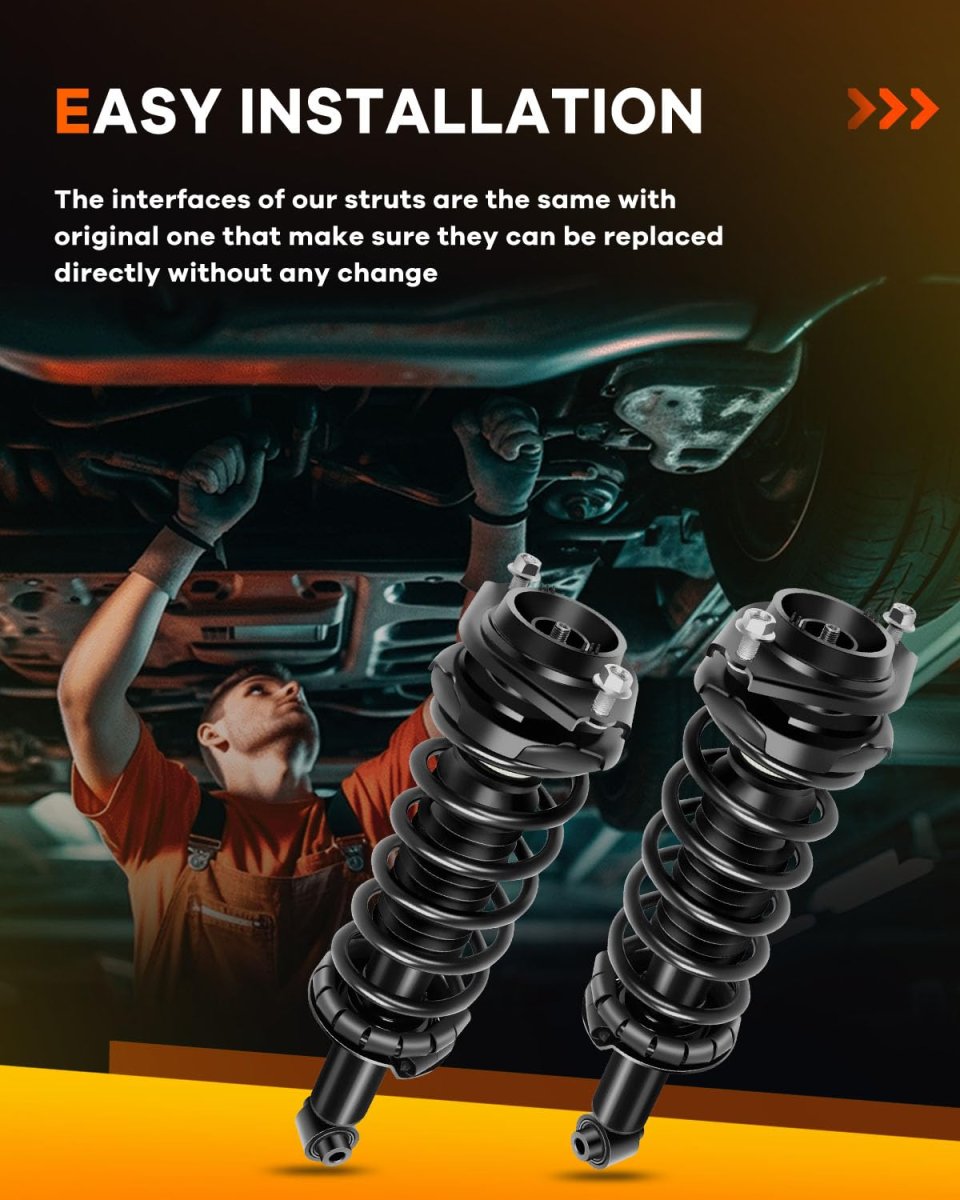 Pring Strut Assembly Completes Shocks Fit 2009-2014 For Acura Tl 272696 Replace Strut
