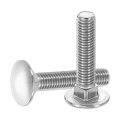 4pcs Carriage Bolts M10 X 50mm Stainless Steel 18-8 304 Round Head Square Neck Screws Bolt Screw For Fastening Accessories 