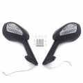 Httmt- Black Led Turn Signal Light Mirrors Compatible With Ducat 1299 Panigale S 15-18 959 15-20