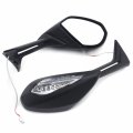 Httmt- Black Led Turn Signal Light Mirrors Compatible With Ducat 1299 Panigale S 15-18 959 15-20