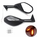 Httmt- Black Led Turn Signal Light Mirrors For Ducat 1299 Panigale S 15-18 959 15-20