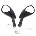 Httmt- Black Led Turn Signal Light Mirrors Compatible With Ducat 1299 Panigale S 15-18 959 15-20