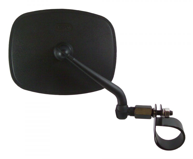 Cipa 01138 Utv Side View Mirror Black Fits Rollcage Diameters From 1-3 4 To 2 Passenger