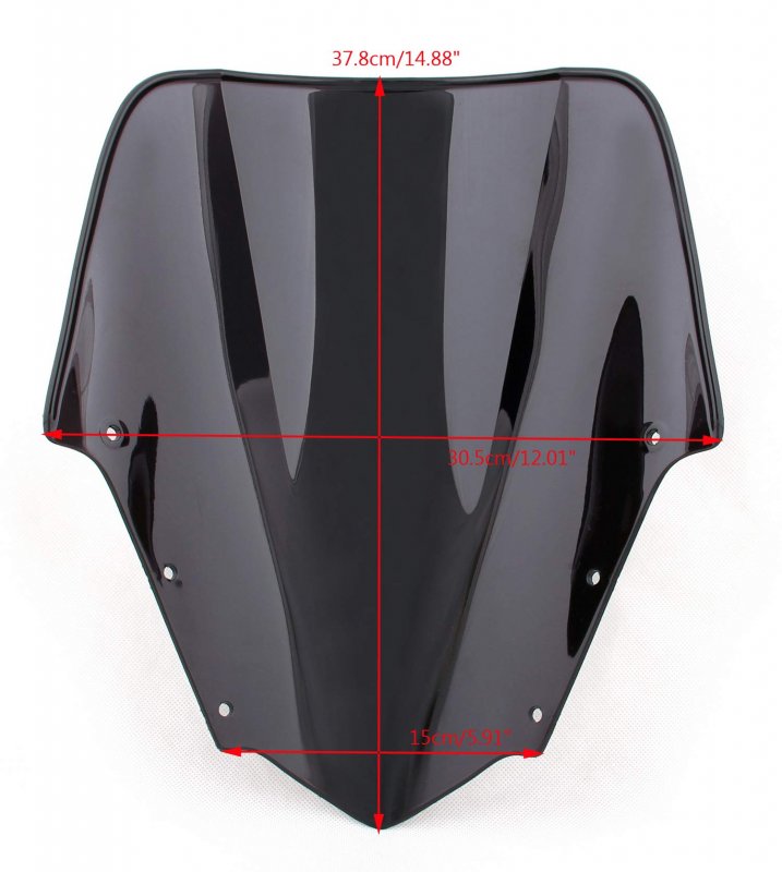 Windshield Windscreen Double Bubble For Fz1s 2006-2011