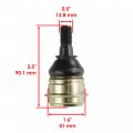 Caltric Front Suspension Knuckle Upper Ball Joint Compatible With John Deere Am146066