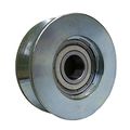 3 Silver Steel V Groove Wheel No Bracket Slide Gate 