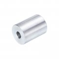 Uxcell 10pcs Aluminum Spacer 4 Bore X 3 Od Length Screw Standoff Bushing Plain Finish Round Metal For 1 Id Screws Bolts And