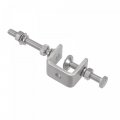 Uxcell Stainless Steel C-clamp 30mm Wide Jaw Opening With Screw Rod For Woodworking Welding Building Household Mount 2 Pcs