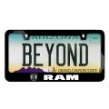 Ram Black Metal License Plate Frame