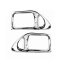 Chrome Headlight Bezel For International 9200 9400 5900 Turn Signal Light Cover Trim Chrome Driver And Passenger Side 